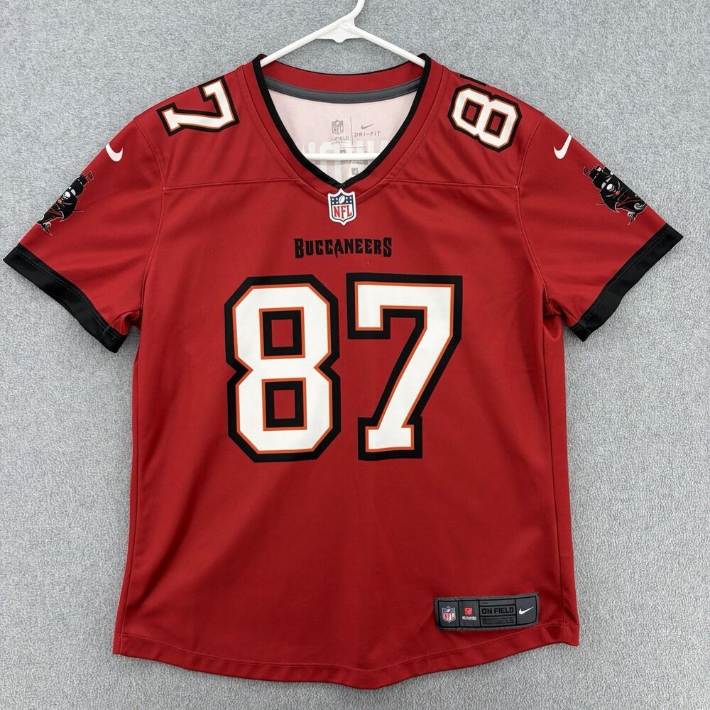 Nike Rob Gronkowski Tampa Bay Buccaneers #87 NFL Jersey Red Women’s M Dri-FIT